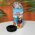 Saint Lucia Christmas 4 in 1 Can Cooler Tumbler Tropical Parrot With Rum Punch Cocktail - Wonder Print Shop