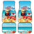 Saint Lucia Christmas Car Mats Tropical Parrot With Rum Punch Cocktail - Wonder Print Shop