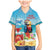 Saint Lucia Christmas Family Matching Mermaid Dress and Hawaiian Shirt Tropical Parrot With Rum Punch Cocktail - Wonder Print Shop