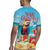 Saint Lucia Christmas Rugby Jersey Tropical Parrot With Rum Punch Cocktail - Wonder Print Shop