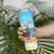 Saint Lucia Christmas Skinny Tumbler Tropical Parrot With Rum Punch Cocktail - Wonder Print Shop