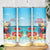 Saint Lucia Christmas Skinny Tumbler Tropical Parrot With Rum Punch Cocktail - Wonder Print Shop