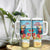 Saint Lucia Christmas Tumbler With Handle Tropical Parrot With Rum Punch Cocktail - Wonder Print Shop