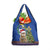 Uruguay Christmas Grocery Bag Pampas Cat With Folk Pattern