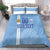 Custom Uruguay Football Bedding Set Sun of May The Sky Blue - Wonder Print Shop