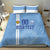 Custom Uruguay Football Bedding Set Sun of May The Sky Blue - Wonder Print Shop