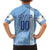 Custom Uruguay Football Family Matching Summer Maxi Dress and Hawaiian Shirt Sun of May The Sky Blue - Wonder Print Shop