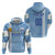 Custom Uruguay Football Hoodie Sun of May The Sky Blue - Wonder Print Shop