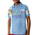 Custom Uruguay Football Kid Polo Shirt Sun of May The Sky Blue - Wonder Print Shop