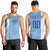 Custom Uruguay Football Men Tank Top Sun of May The Sky Blue - Wonder Print Shop