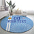 Custom Uruguay Football Round Carpet Sun of May The Sky Blue