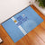 Custom Uruguay Football Rubber Doormat Sun of May The Sky Blue - Wonder Print Shop