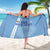 Custom Uruguay Football Sarong Sun of May The Sky Blue