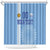 Custom Uruguay Football Shower Curtain Sun of May The Sky Blue