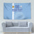 Custom Uruguay Football Tapestry Sun of May The Sky Blue