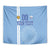 Custom Uruguay Football Tapestry Sun of May The Sky Blue