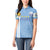 Custom Uruguay Football Women Polo Shirt Sun of May The Sky Blue - Wonder Print Shop