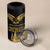 Personalized Hungary Budapest Capita 4 in 1 Can Cooler Tumbler Hungarian Turul Bird