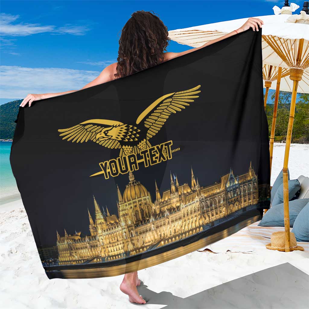 Personalized Hungary Budapest Capital Sarong Hungarian Turul Bird