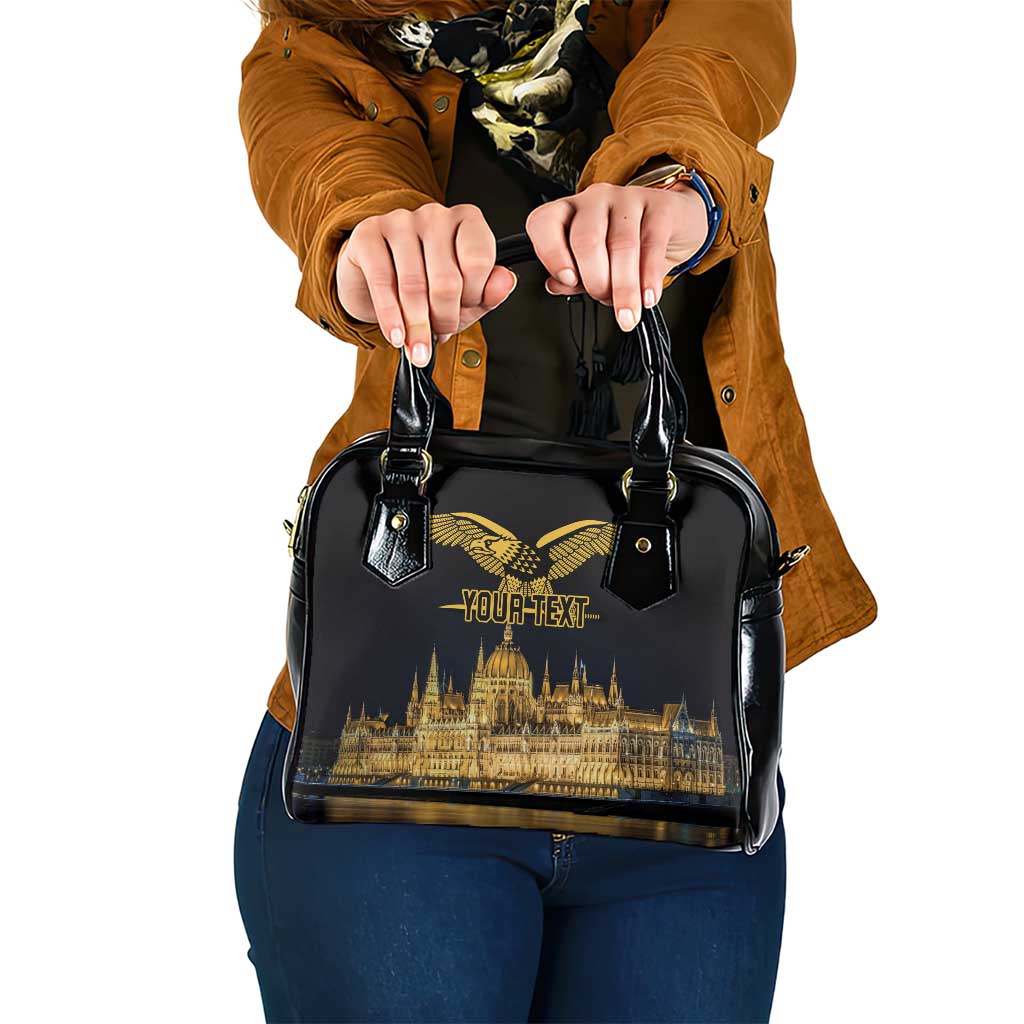 Personalized Hungary Budapest Capital Shoulder Handbag Hungarian Turul Bird