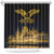 Personalized Hungary Budapest Capital Shower Curtain Hungarian Turul Bird