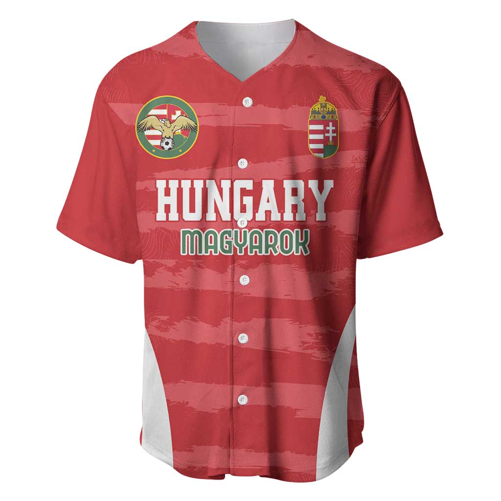 Custom Hungary Football Baseball Jersey Magyarok Classic Football - Wonder Print Shop