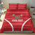 Custom Hungary Football Bedding Set Magyarok Classic Football - Wonder Print Shop