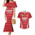 Custom Hungary Football Couples Matching Mermaid Dress and Hawaiian Shirt Magyarok Classic Football - Wonder Print Shop