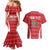 Custom Hungary Football Couples Matching Mermaid Dress and Hawaiian Shirt Magyarok Classic Football - Wonder Print Shop