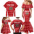 Custom Hungary Football Family Matching Mermaid Dress and Hawaiian Shirt Magyarok Classic Football - Wonder Print Shop