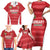 Custom Hungary Football Family Matching Short Sleeve Bodycon Dress and Hawaiian Shirt Magyarok Classic Football - Wonder Print Shop