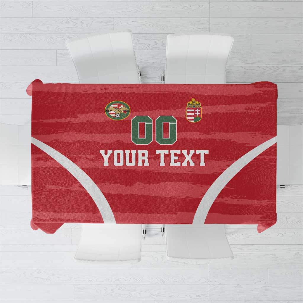 Custom Hungary Football Tablecloth Magyarok Classic Football - Wonder Print Shop