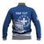 Personalized Greece Athena Goddess Baseball Jacket Parthenon Greek Key Patterns