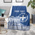 Personalized Greece Athena Goddess Blanket Parthenon Greek Key Patterns