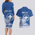 Personalized Greece Athena Goddess Couples Matching Long Sleeve Bodycon Dress and Hawaiian Shirt Parthenon Greek Key Patterns