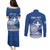 Personalized Greece Athena Goddess Couples Matching Puletasi and Long Sleeve Button Shirt Parthenon Greek Key Patterns