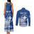 Personalized Greece Athena Goddess Couples Matching Tank Maxi Dress and Long Sleeve Button Shirt Parthenon Greek Key Patterns