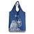 Personalized Greece Athena Goddess Grocery Bag Parthenon Greek Key Patterns