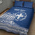 Personalized Greece Athena Goddess Quilt Bed Set Parthenon Greek Key Patterns