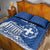 Personalized Greece Athena Goddess Quilt Bed Set Parthenon Greek Key Patterns