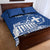 Personalized Greece Athena Goddess Quilt Bed Set Parthenon Greek Key Patterns