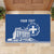 Personalized Greece Athena Goddess Rubber Doormat Parthenon Greek Key Patterns