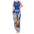 Personalized Greece Athena Goddess Tank Maxi Dress Parthenon Greek Key Patterns