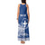 Personalized Greece Athena Goddess Tank Maxi Dress Parthenon Greek Key Patterns