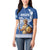 Personalized Greece Athena Goddess Women Polo Shirt Parthenon Greek Key Patterns