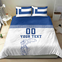 Custom Greece Football Bedding Set Go Champions Ethniki LT18