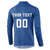 Custom Greece Football Button Sweatshirt Go Champions Ethniki LT18