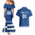 Custom Greece Football Couples Matching Mermaid Dress and Hawaiian Shirt Go Champions Ethniki LT18