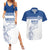 Custom Greece Football Couples Matching Summer Maxi Dress and Hawaiian Shirt Go Champions Ethniki LT18