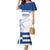 Custom Greece Football Family Matching Mermaid Dress and Hawaiian Shirt Go Champions Ethniki LT18